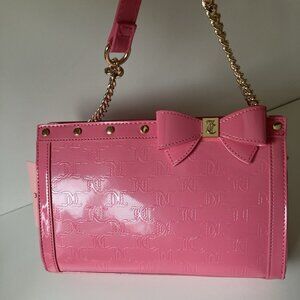 PINK JUICY COUTIRE BAG WITH CUTE BOW NEW